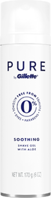 Gillette Pure Shave Cream for Sensitive Skin